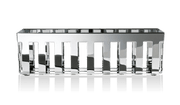 Chrome multi-use box decor Walther