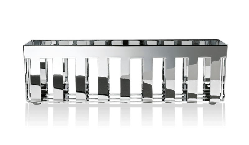 Chrome multi-use box decor Walther
