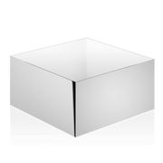 Chrome multi purpose bathroom box decor Walther