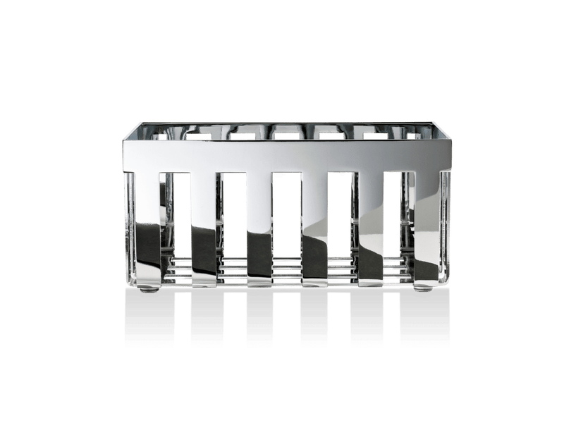Chrome multi-use box decor Walther