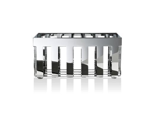 Chrome multi-use box decor Walther