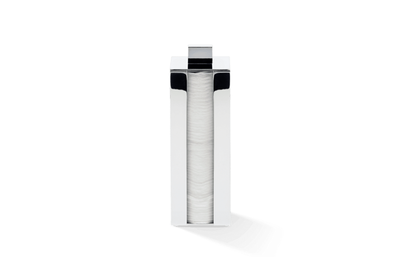 Chrome cotton distributer bathroom decor Walther