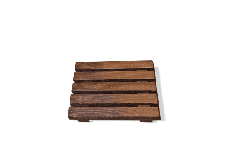 soap bench in dark wood decor Walther