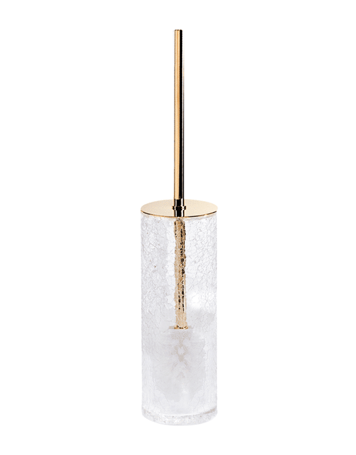 Gold and glass toilet brush decor Walther