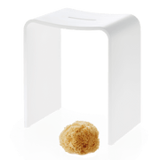 White shower stool decor Walther