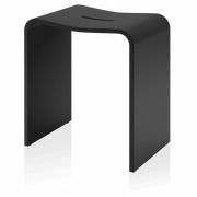 Black shower stool decor Walther
