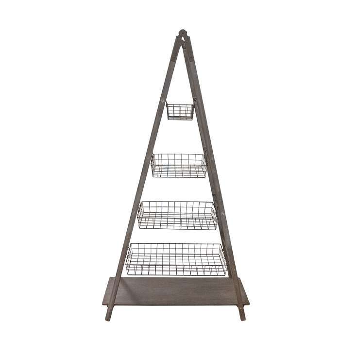 Dark Wooden Tree Ladder