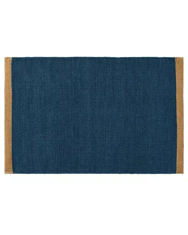 Doormat - Dark Blue/Beige