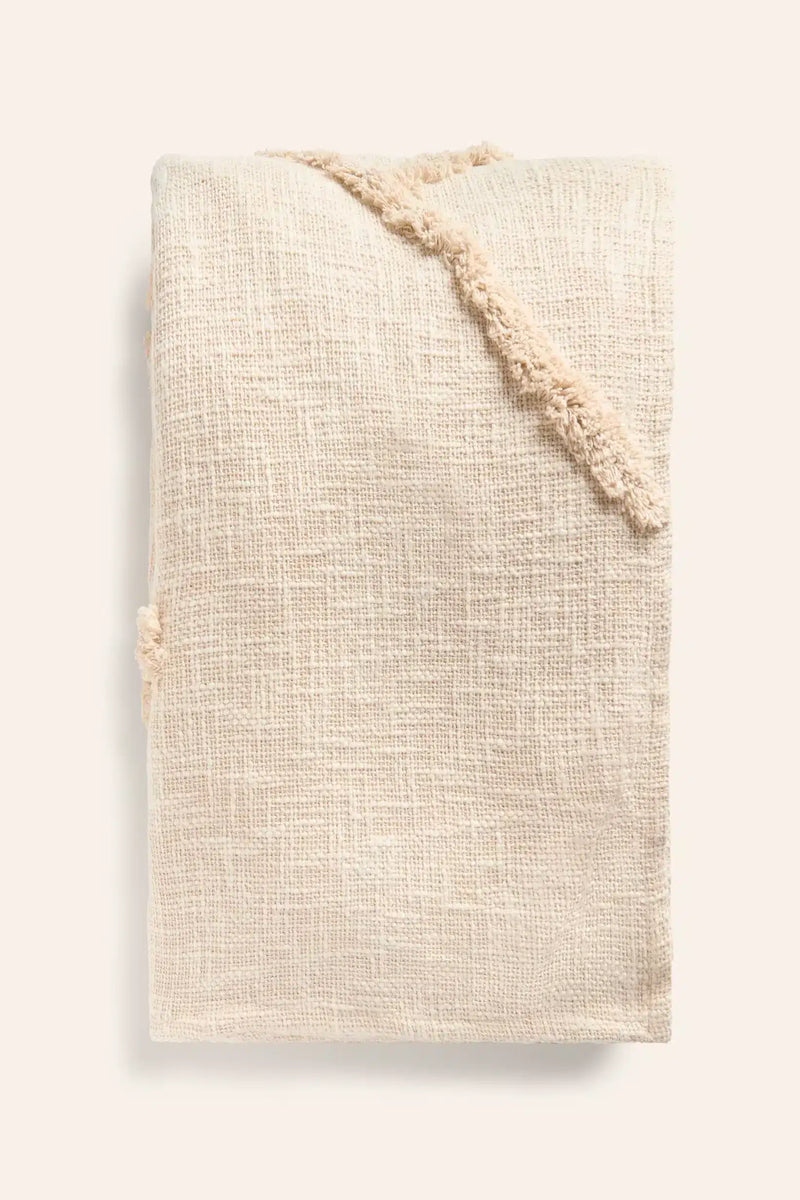 Diamond Bedsheet - Ecru
