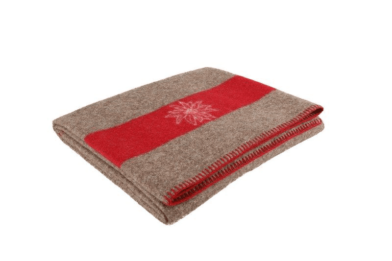 Brown Edelweiss Army Blanket