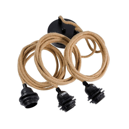 Fitting Lamps Ceiling - Natural Black