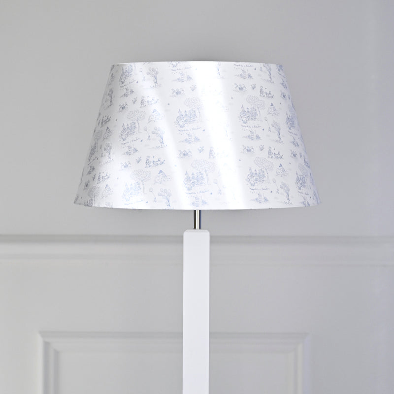 Large lampshade printed