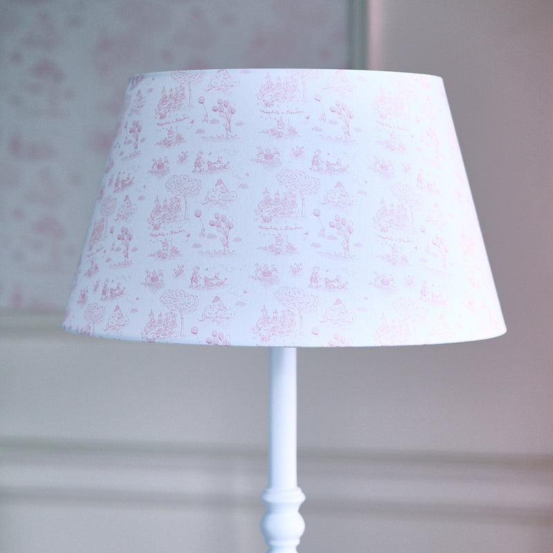 Large lampshade printed