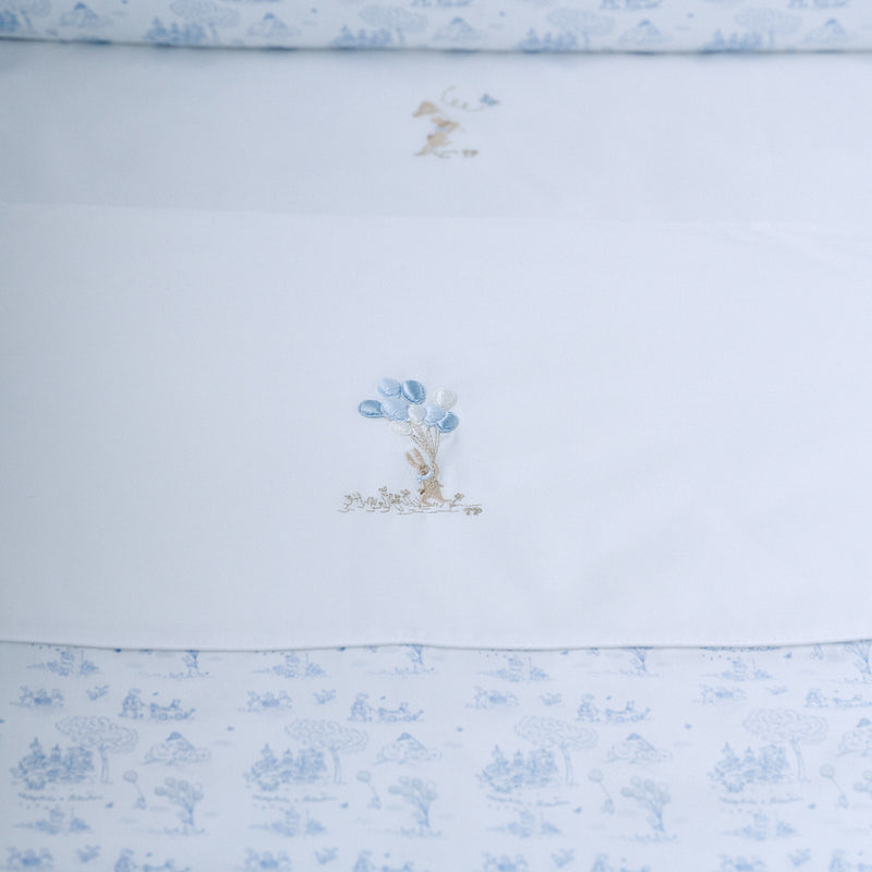 Printed cot bed duvet cover 100x135cm + pillowcase
