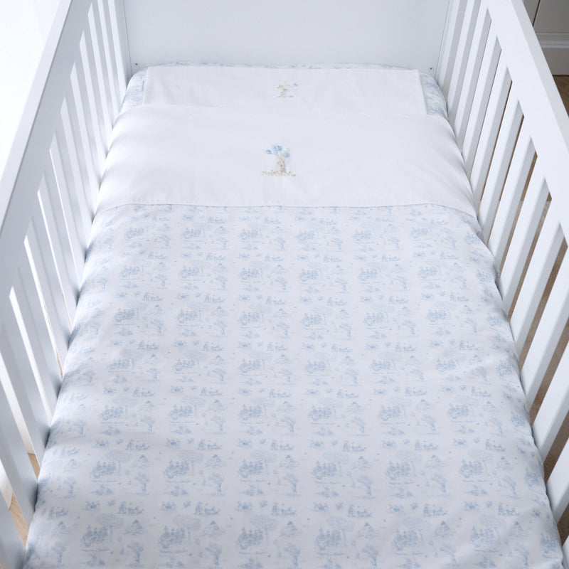 Printed cot bed duvet cover 100x135cm + pillowcase