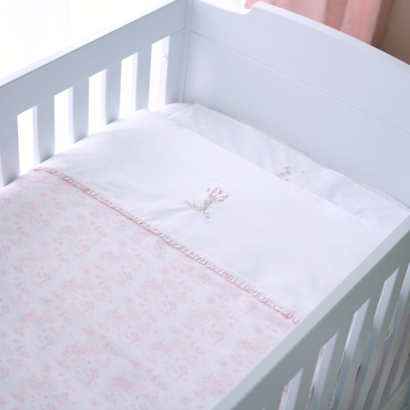 Printed cot bed duvet cover 100x135cm + pillowcase