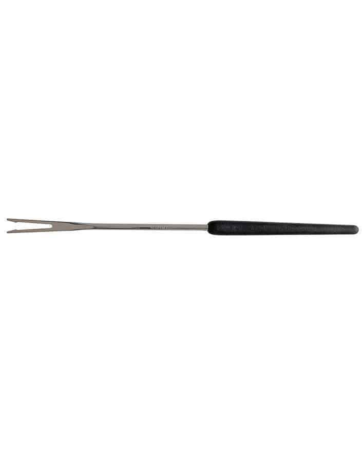 Fondue chinoise black fork Heidi cheese line