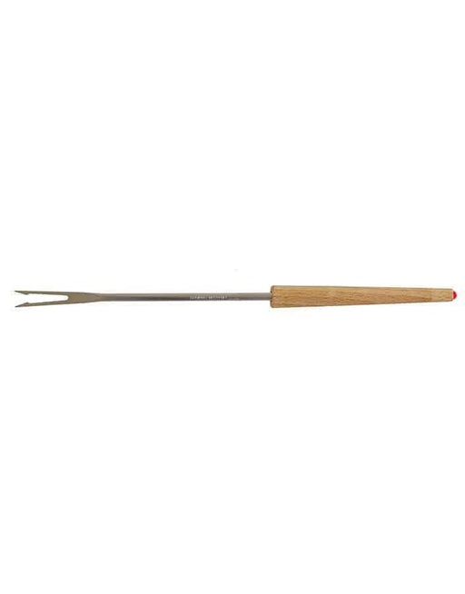 natural wood fondue meat fork Heidi cheese line