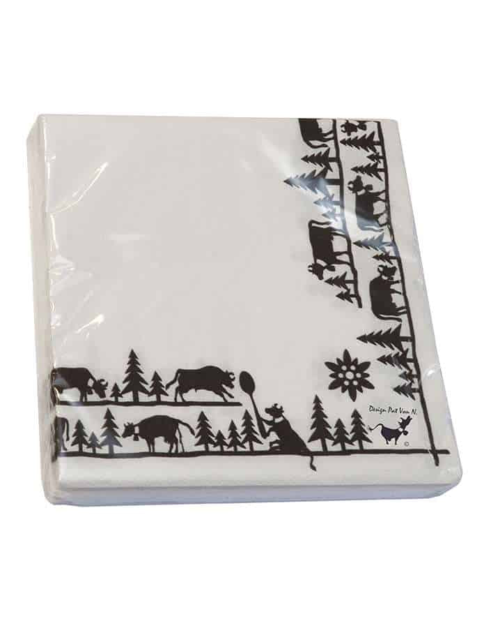 Crazy Cow Napkin