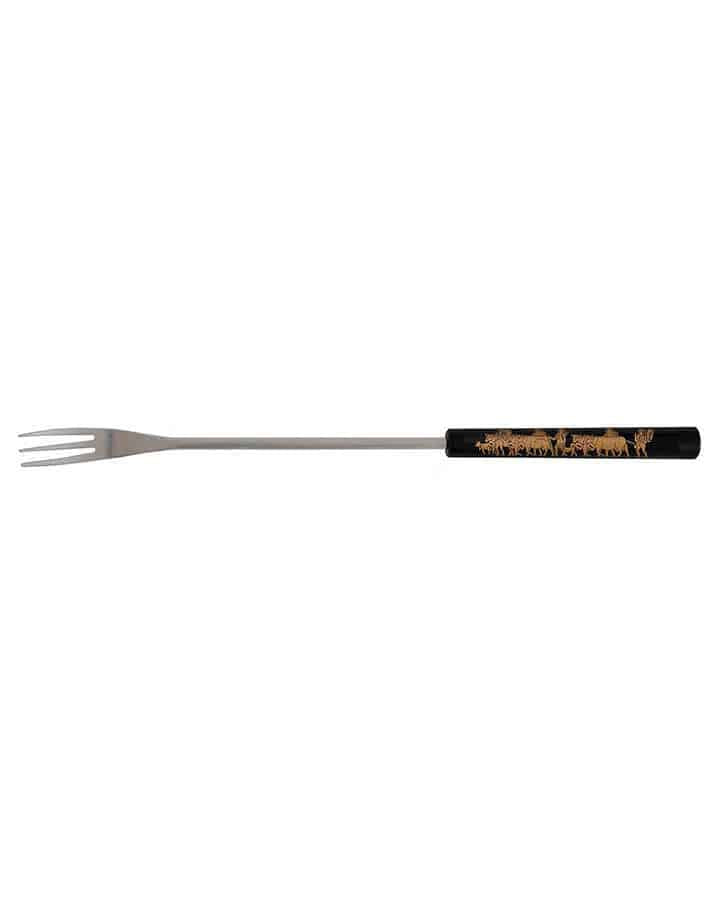 Cheese fondue forks design