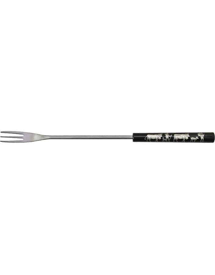 cheese fondue fork with design Heidi cheese line