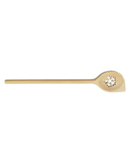 Wood spoon snowflake Heidi cheese line
