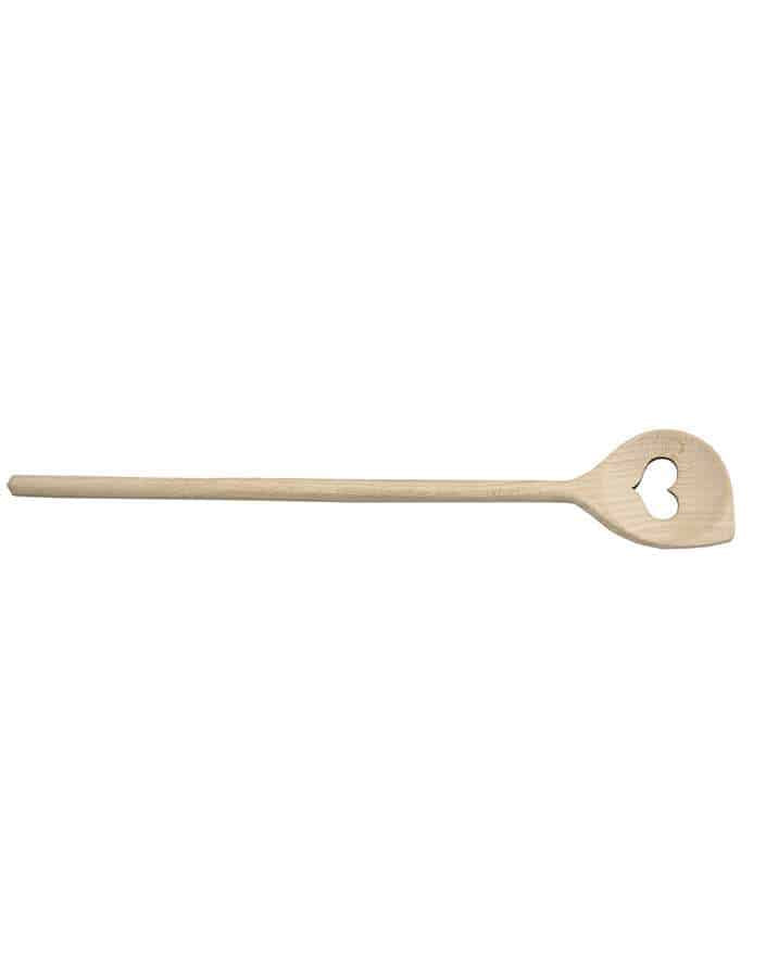 Wood spoon heart Heidi cheese line