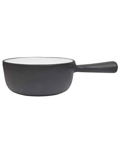 black mat fondue pot Heidi cheese line