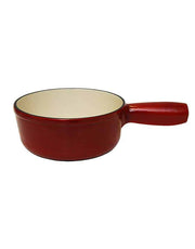 Classic red fondue pot Heidi cheese Line
