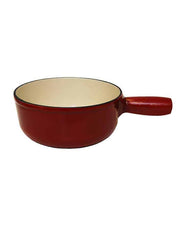 Classic red fondue pot Heidi cheese Line