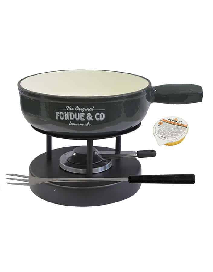 Fondue & co set Heidi cheese line