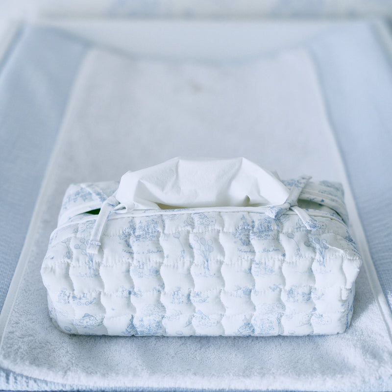 Printed tissue cover - Quilted