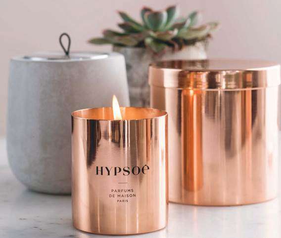 Scented Candle Copper Edition - Ambre Exquis