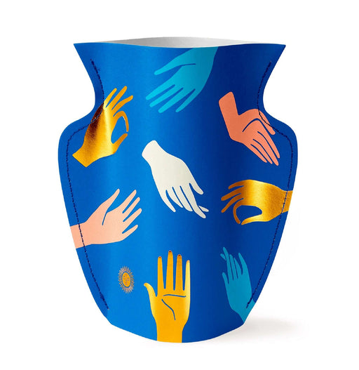 Hamsa Mini Paper Vase