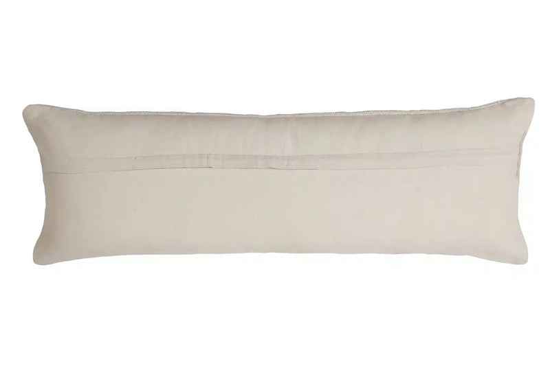 Handmade Geo Shapes Lumbar Pillow, Multicolor