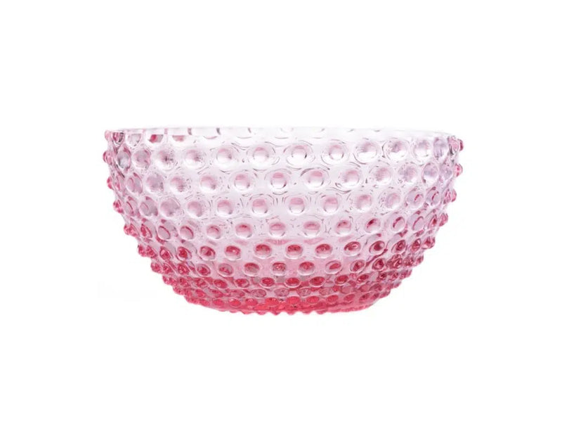 Hobnail Large Bowl 24 cm Rosa