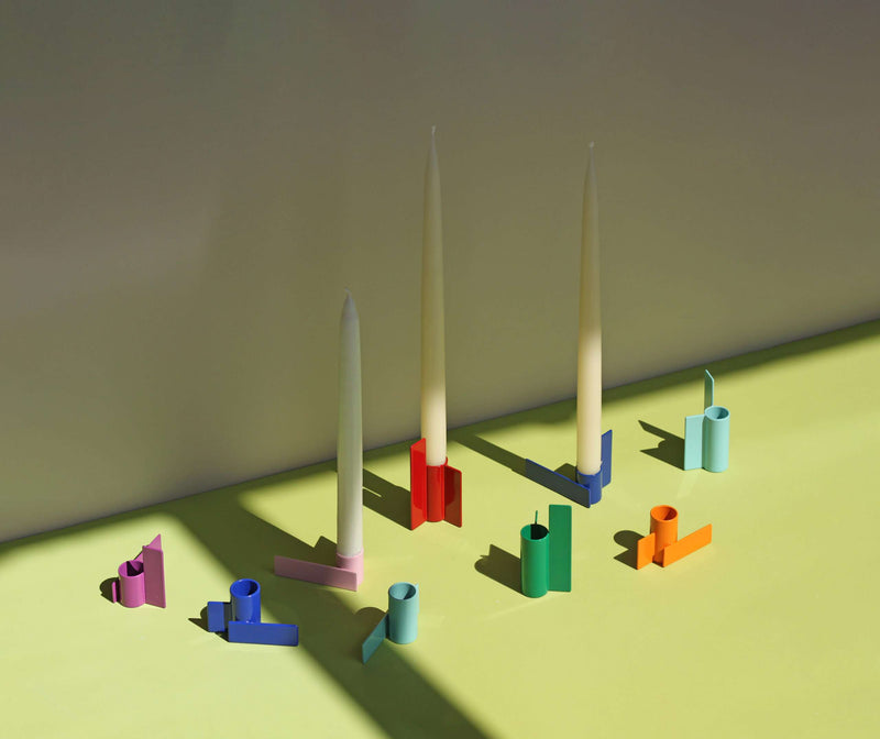 Icon Candle Holder 02 - Blue