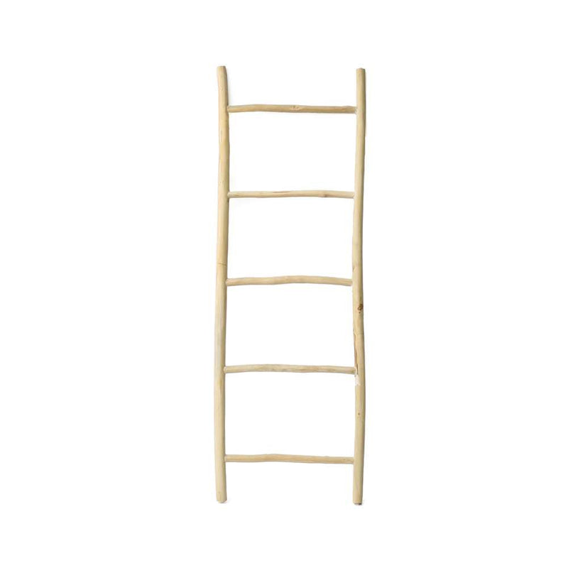 the Tulum towel ladder natural wood bazar bizar
