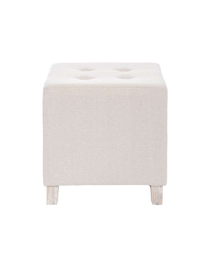 Square Pouf - Beige