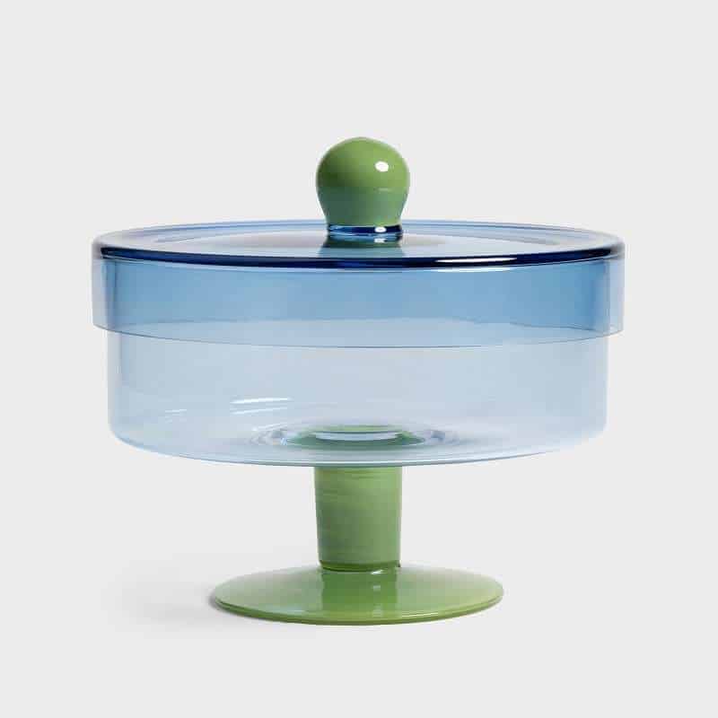 Blue Duo Jar