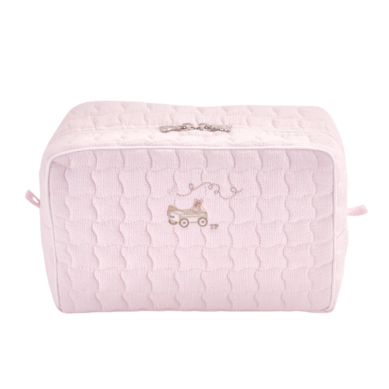 Rectangular toilet bag