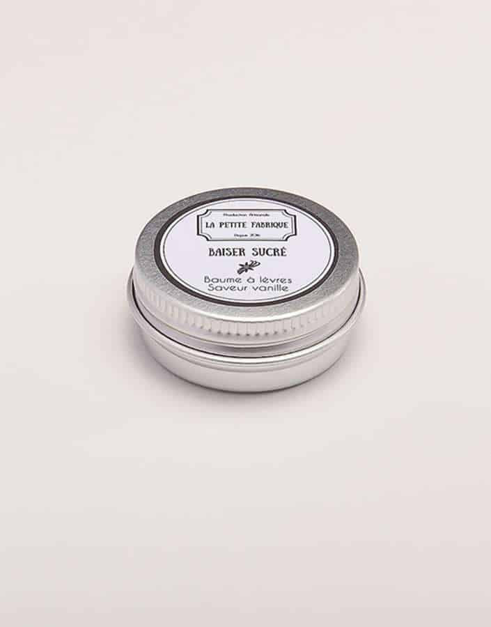 natural Nourishing vanilla lip balm with apricot oil