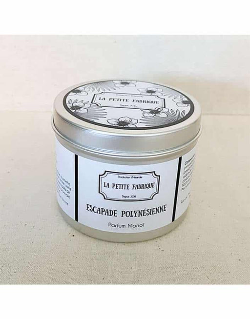 Natural candle and artisanal rapeseed wax candle la petite fabrique swiss made candle