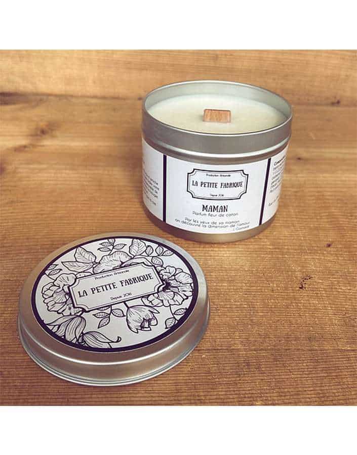natural scented metal candle mum perfume la petite fabrique