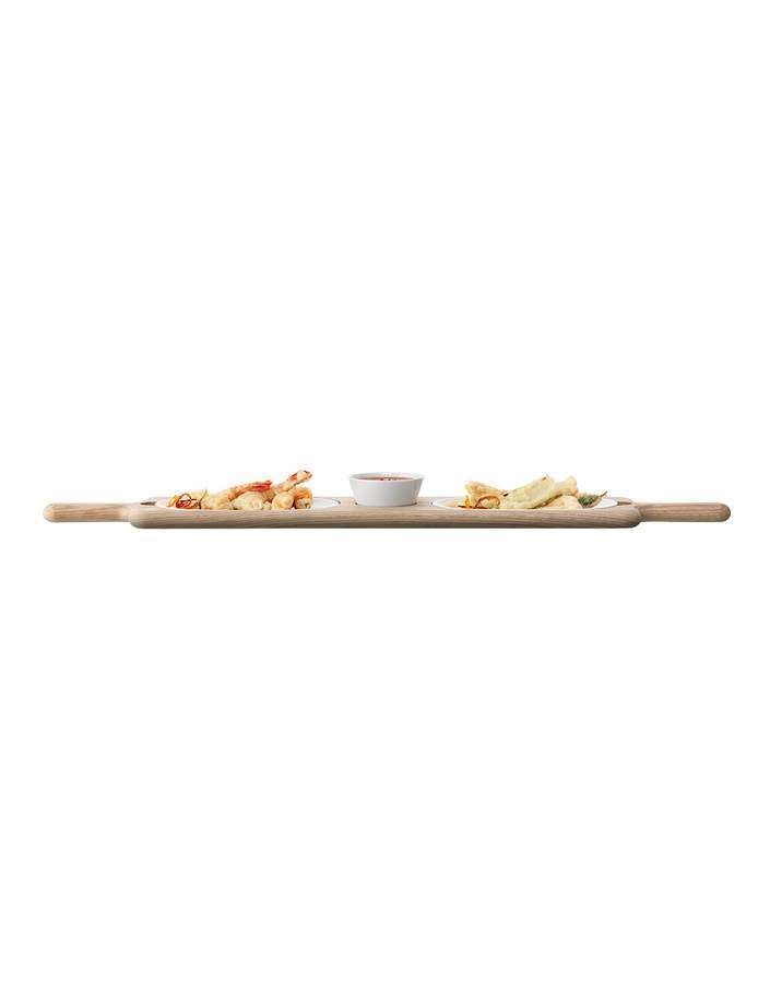Paddle Duo Serving Set & Oak Paddle