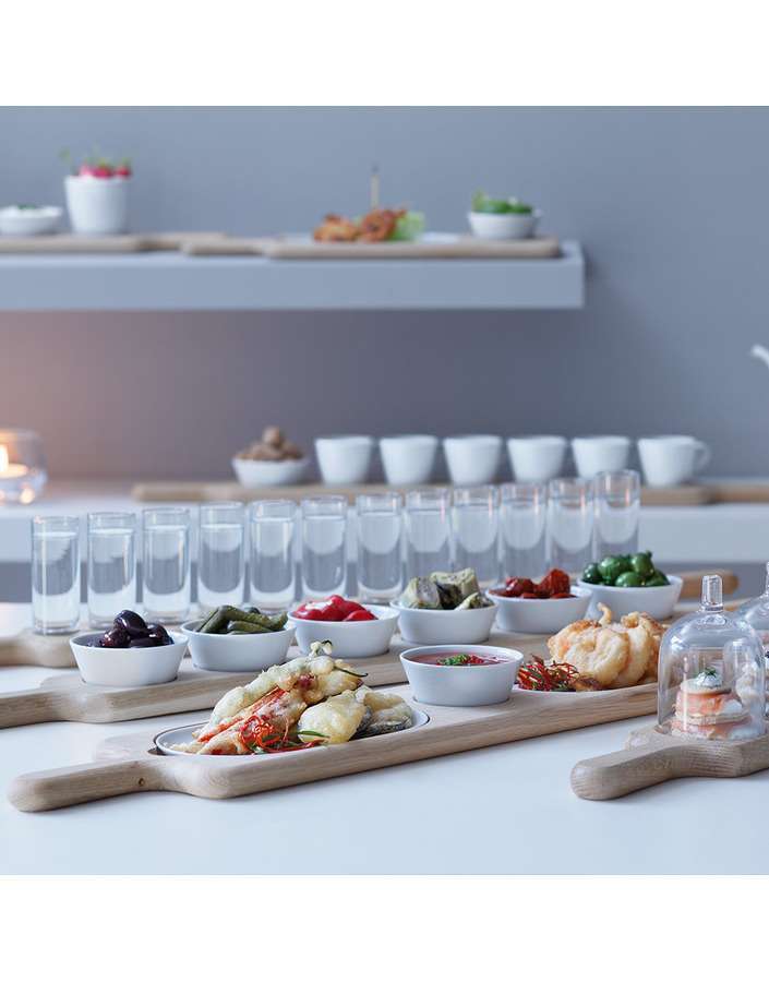 Paddle Duo Serving Set & Oak Paddle