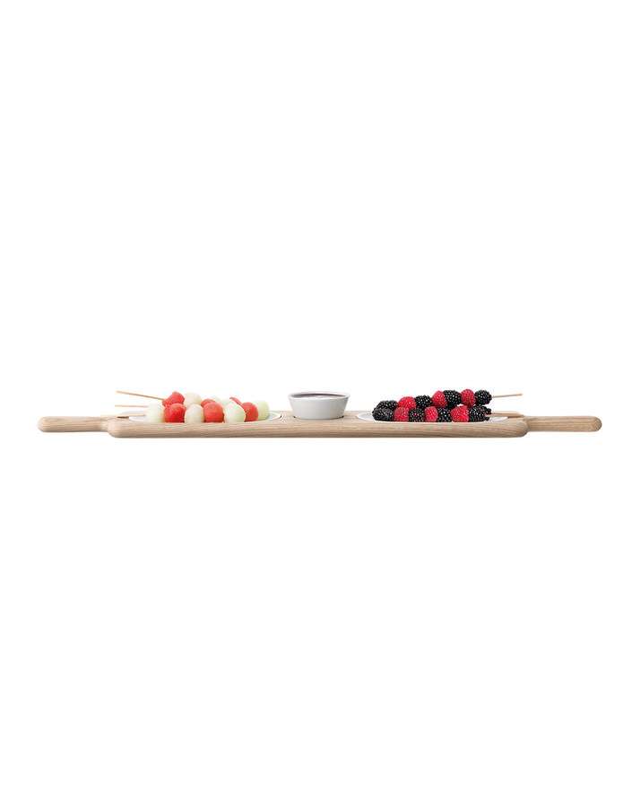 Paddle Duo Serving Set & Oak Paddle