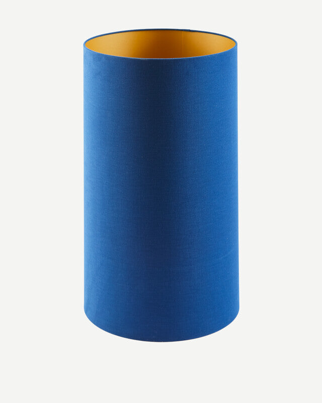 Soft Canvas Lamp Shade - M - Dark blue