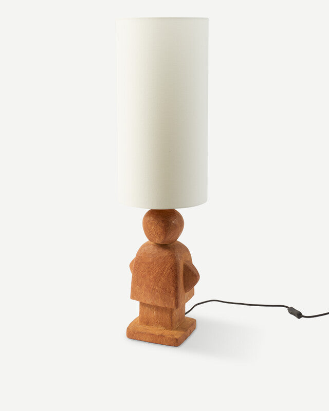 Soft Canvas Lamp Shade - S - White