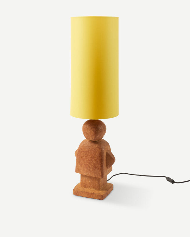 Figure Lamp Base - Cognac